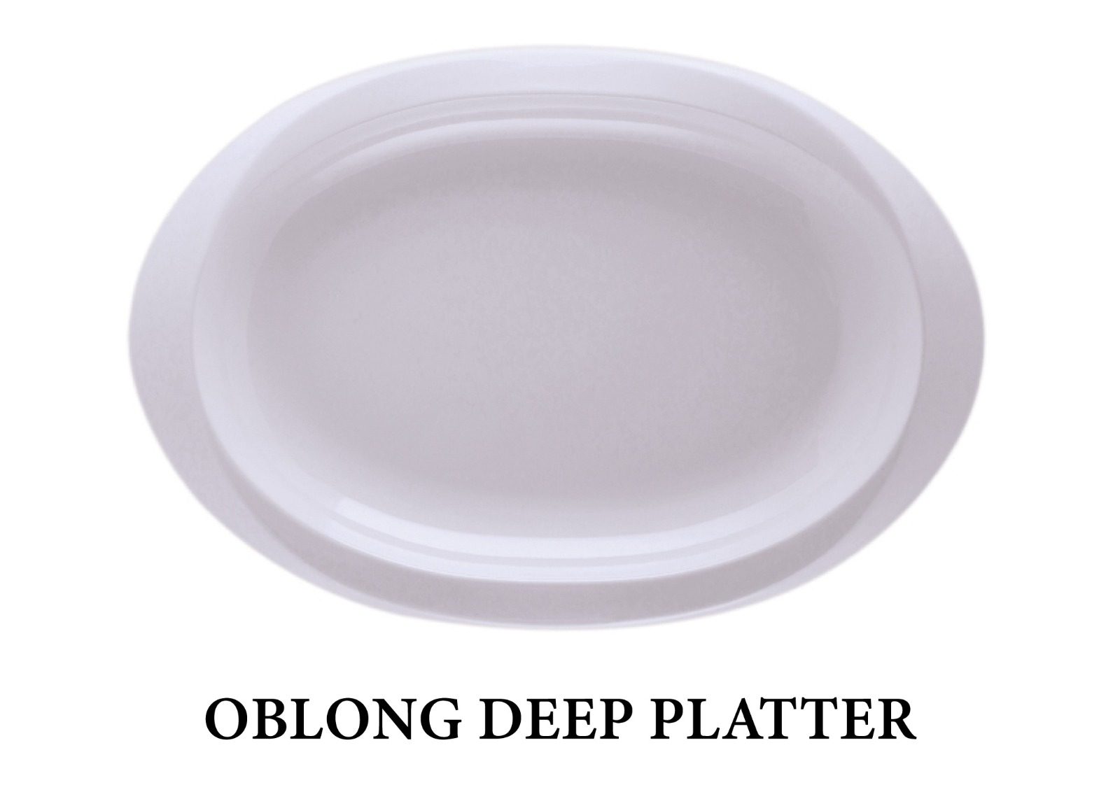 Oblong Deep Platter