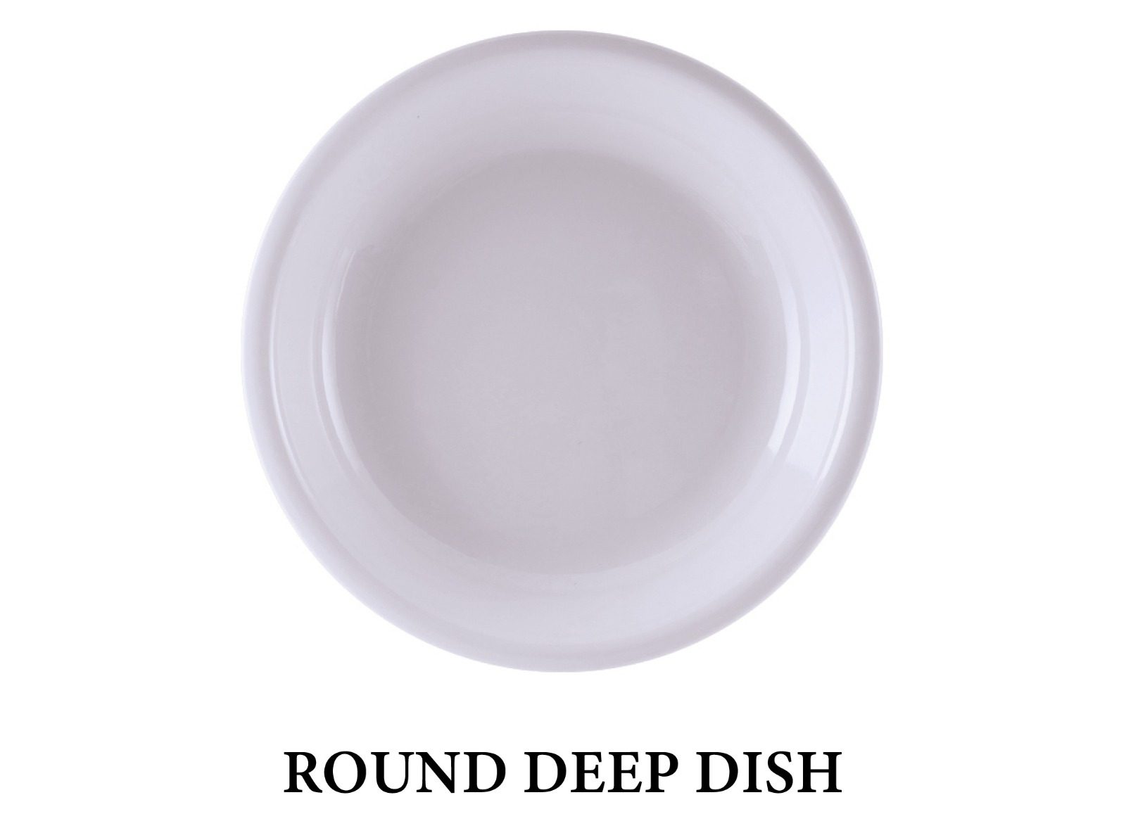 Round Deep Dish